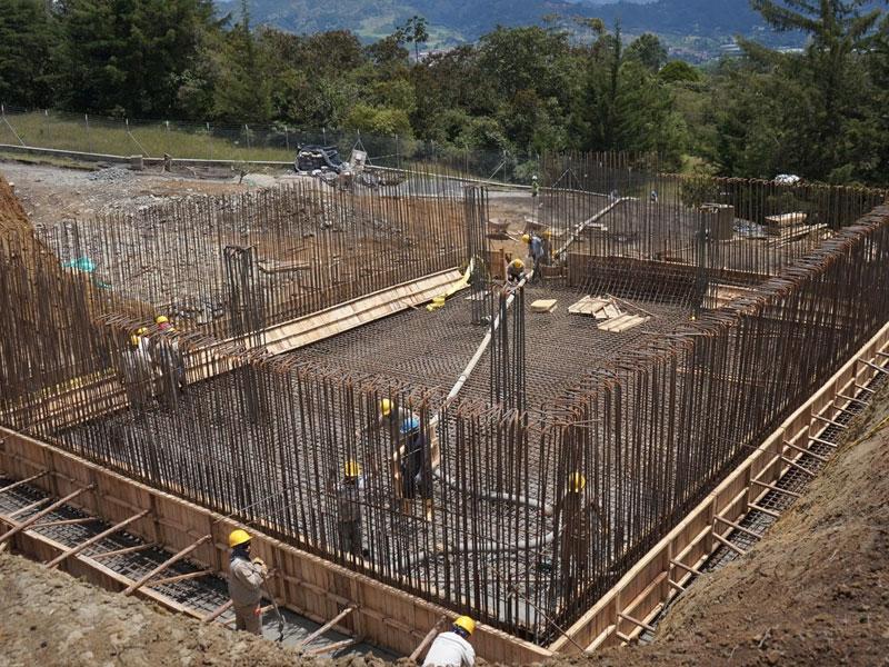 Se cumplió un nuevo hito en la construcción de la Planta de Tratamiento de Agua Potable La Uchuval en La Ceja