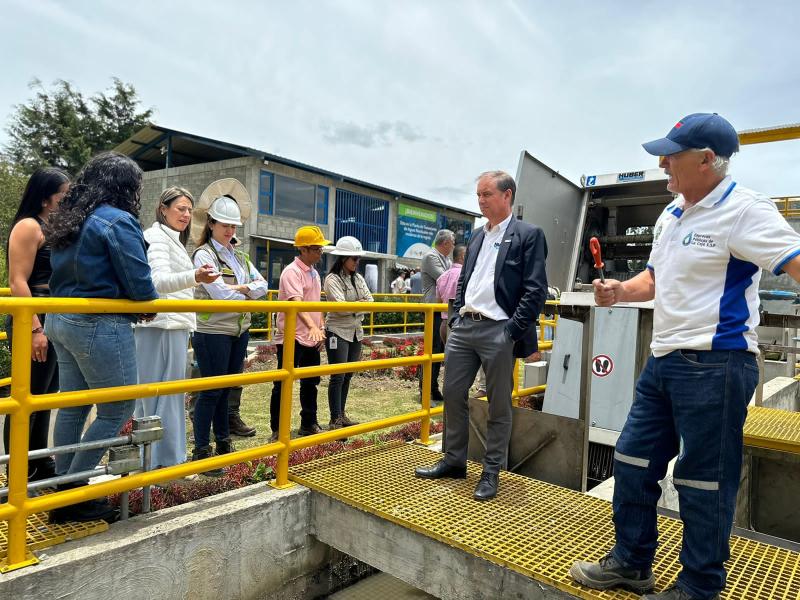 Empresas Públicas de La Ceja es modelo regional, por su  tecnificada planta de aguas residuales.